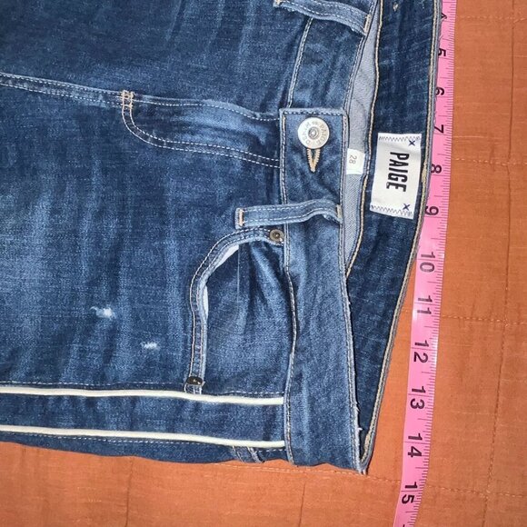 Paige paige verdugo pipink raw hem Womens Size 28 With Side Stripes - Picture 8 of 10